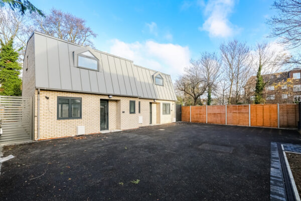 New build two bedroom semi detached house