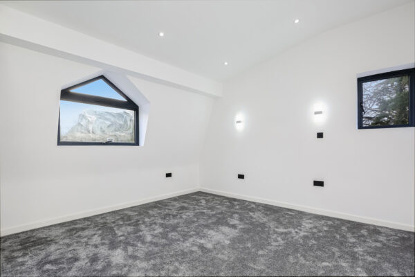 New build two bedroom semi detached house